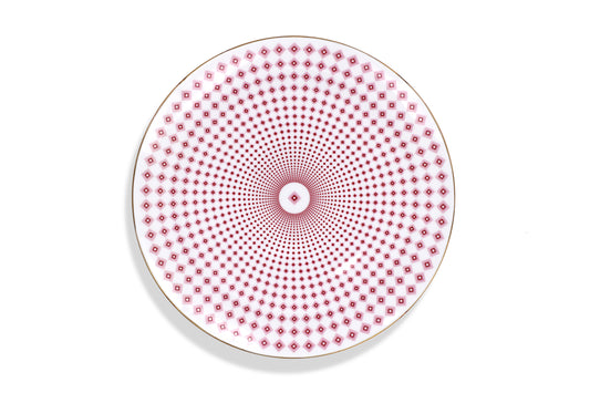 It's a Pattern Red - 10" Dinner Plate