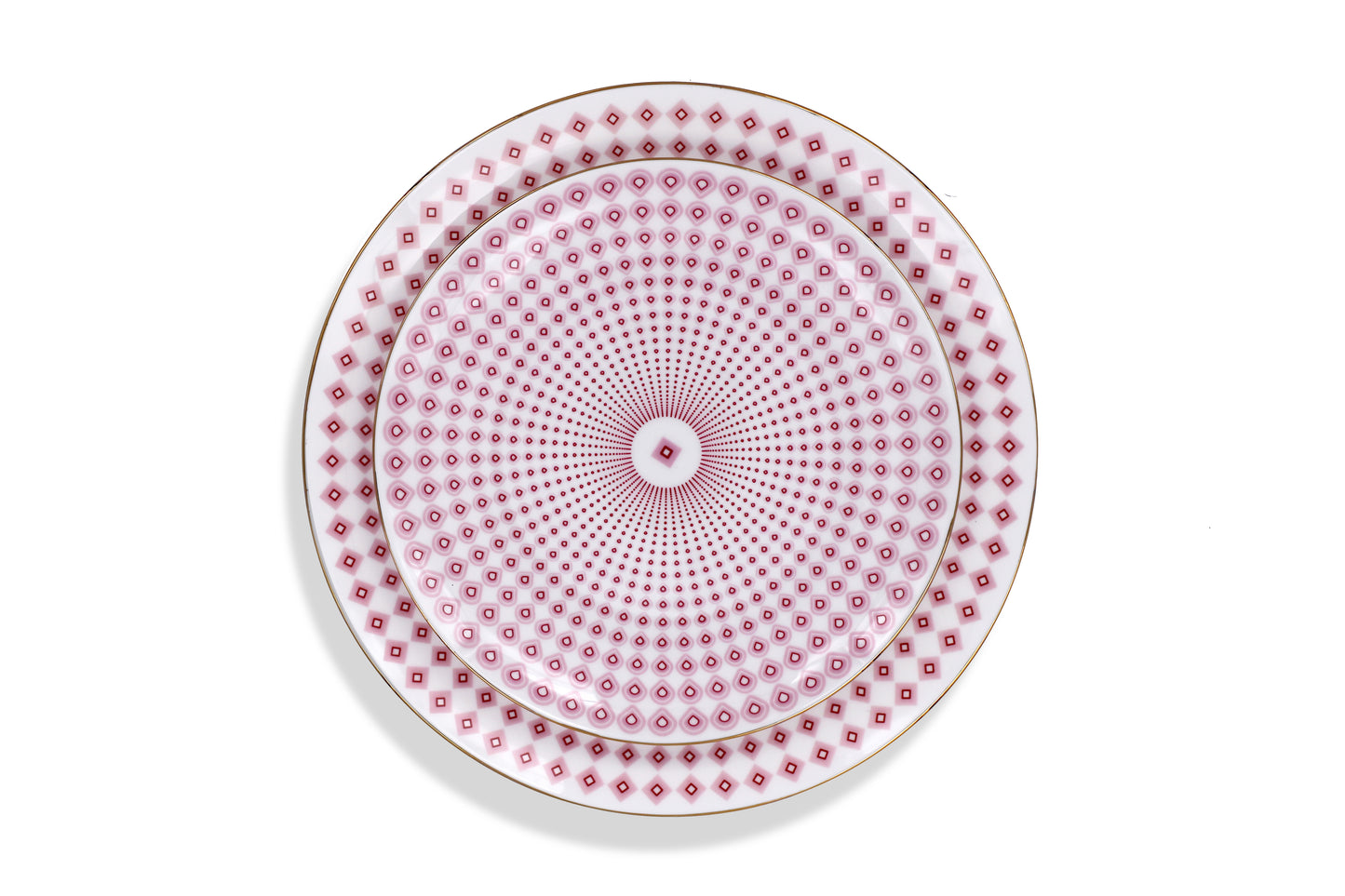 It's a Pattern Red - 10" Dinner Plate