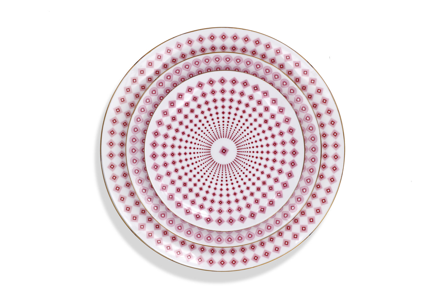 It's a Pattern Red - 10" Dinner Plate