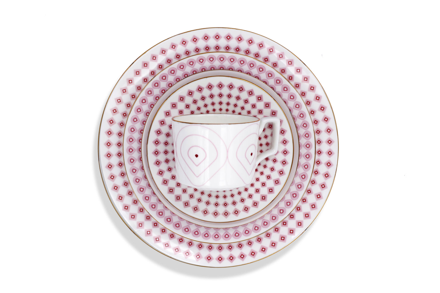 It's a Pattern Red - 10" Dinner Plate