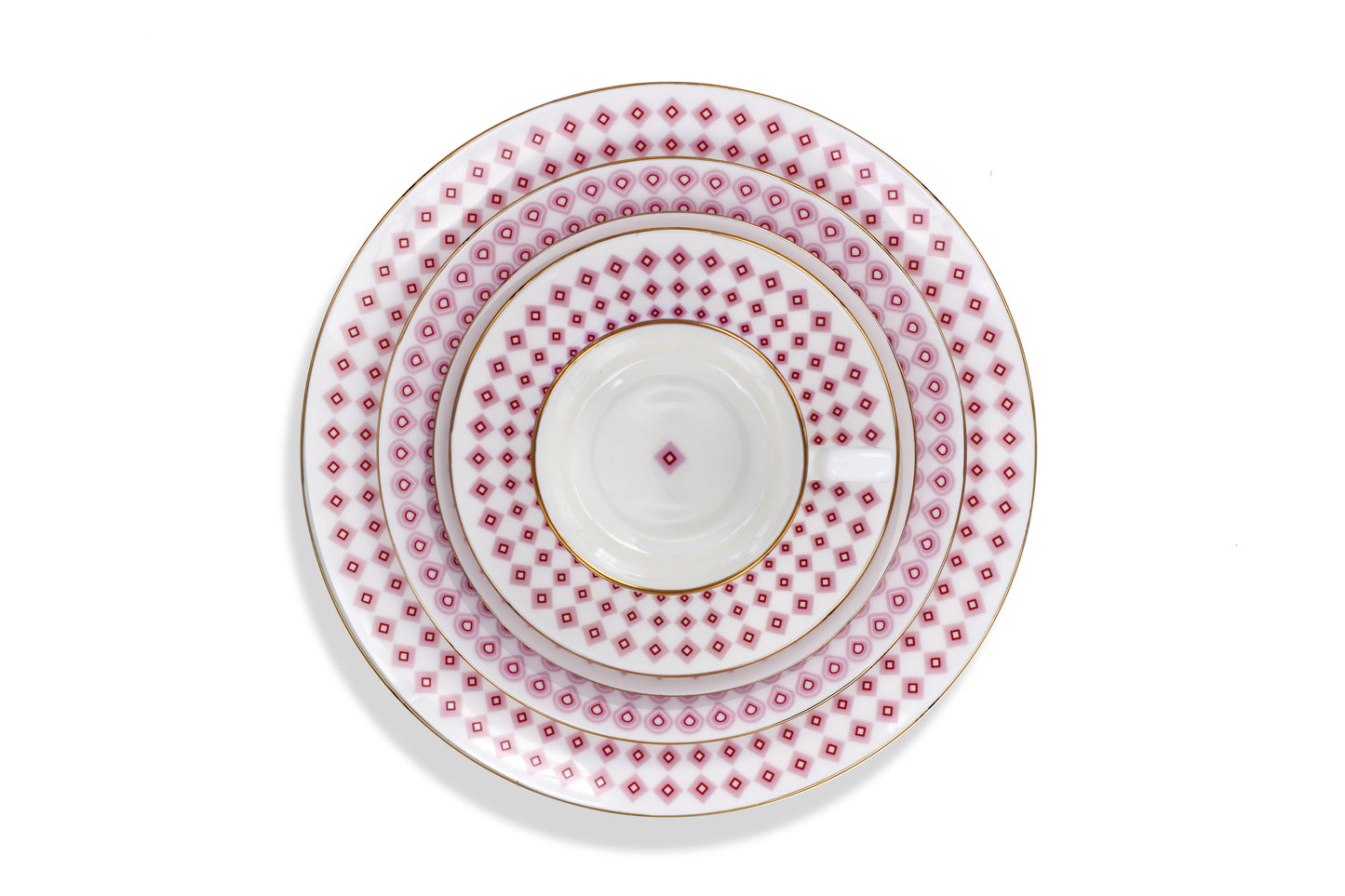 It's a Pattern Red - 6.5" Dessert Plate