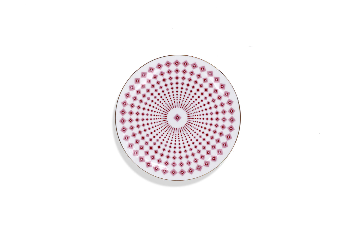 It's a Pattern Red - 6.5" Dessert Plate