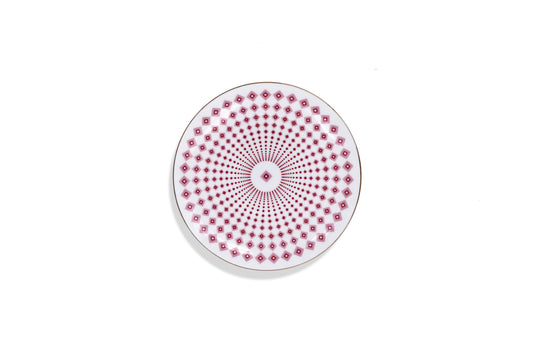 It's a Pattern Red - 6.5" Dessert Plate